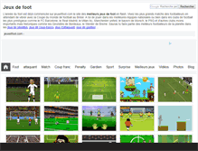 Tablet Screenshot of jeuxetfoot.com